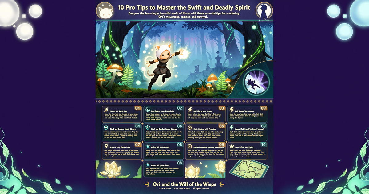 10 Pro Tips to Master the Swift and Deadly Spirit in Ori and the Will of the Wisps